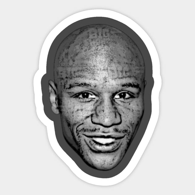 Floyd mayweather Sticker by TshirtMA